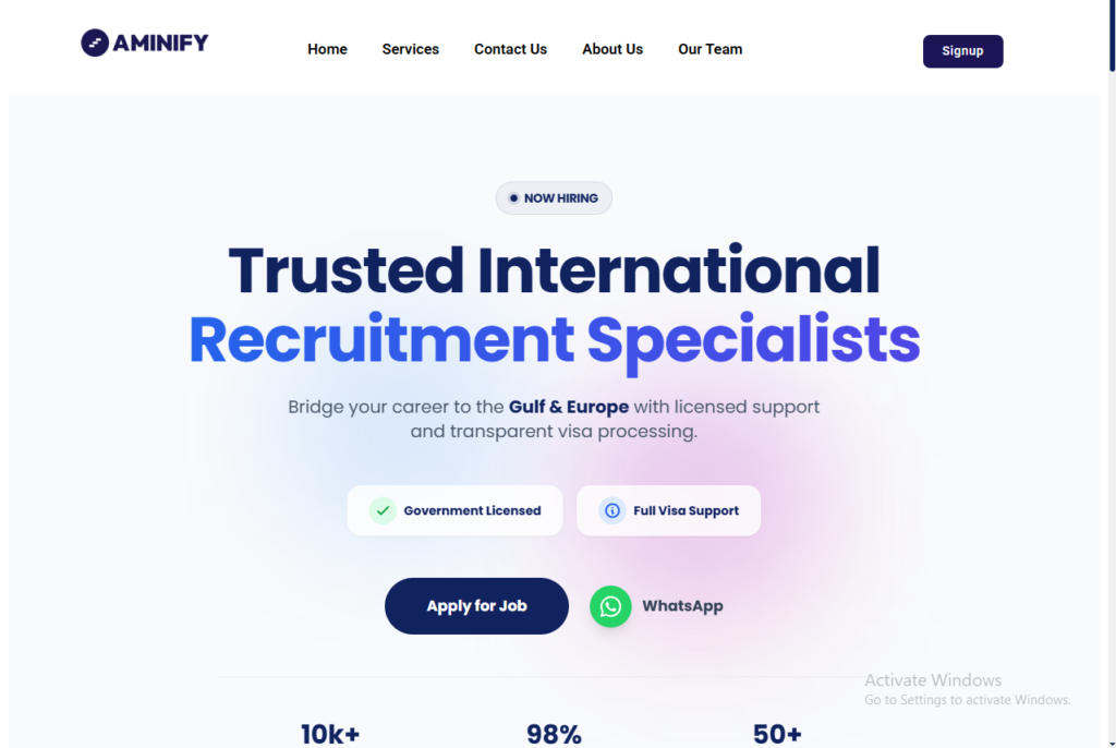 web development services