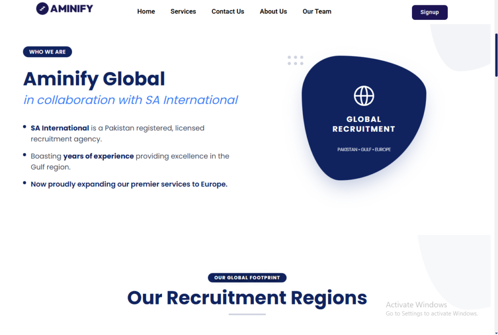 AI powered websites, mobile friendly website